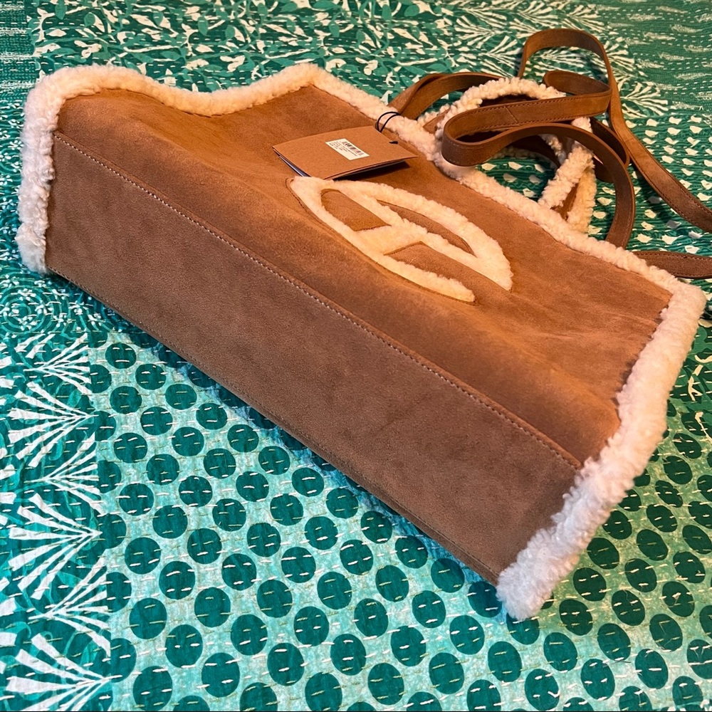 SOLD Ugg x Telfar Medium Chestnut Bag - Picture 2 of 10